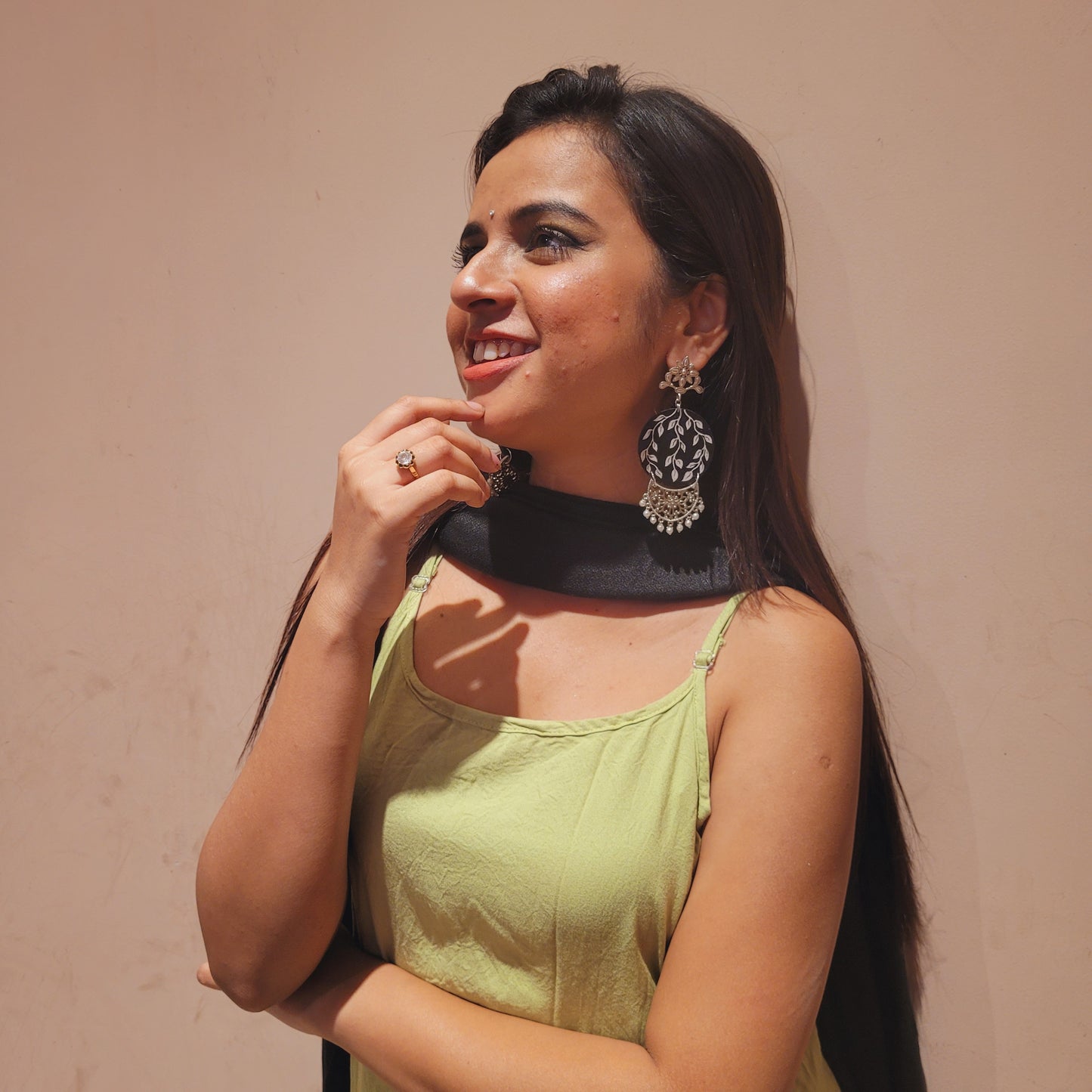 "Patay Patay" Hand-painted Earring
