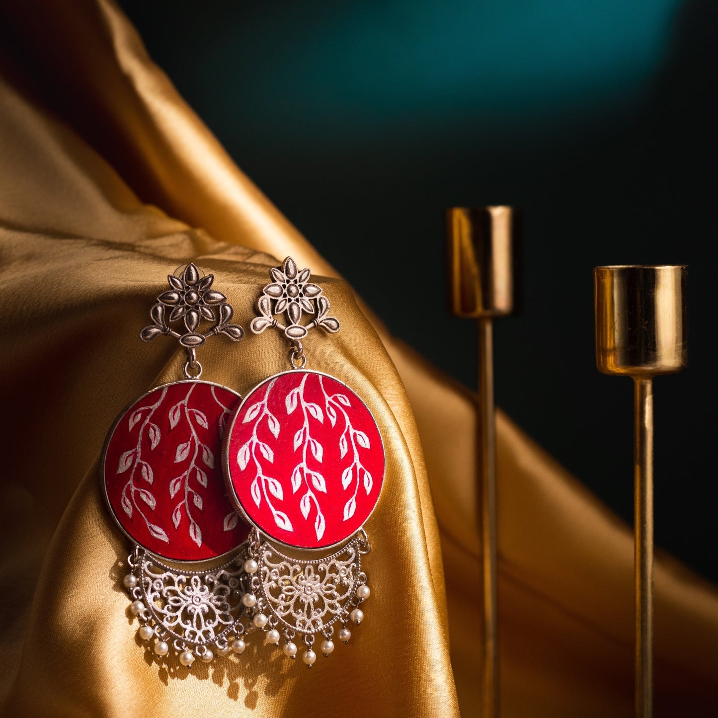 "Patay Patay" Hand-painted Earring