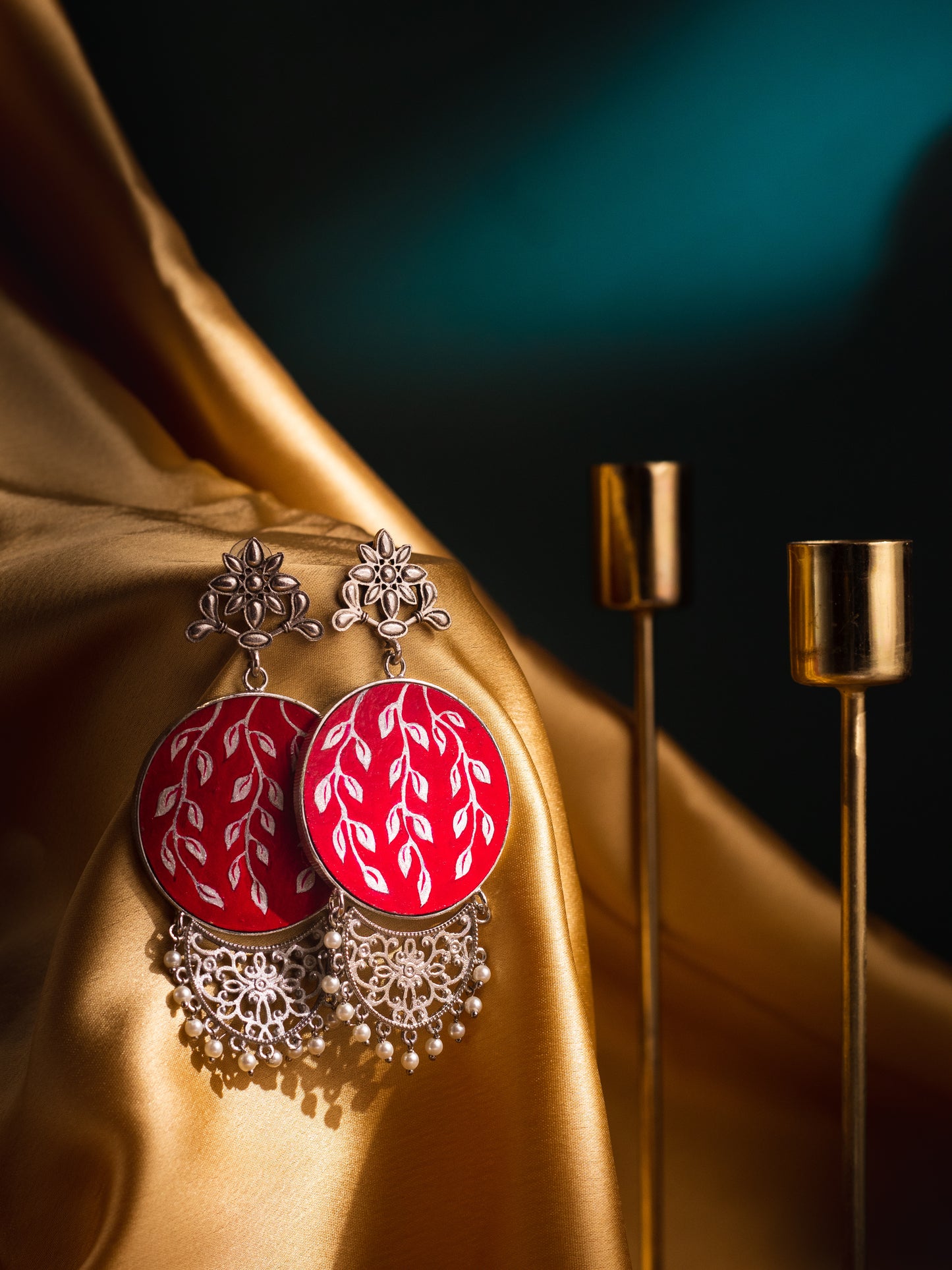 "Patay Patay" Hand-painted Earring