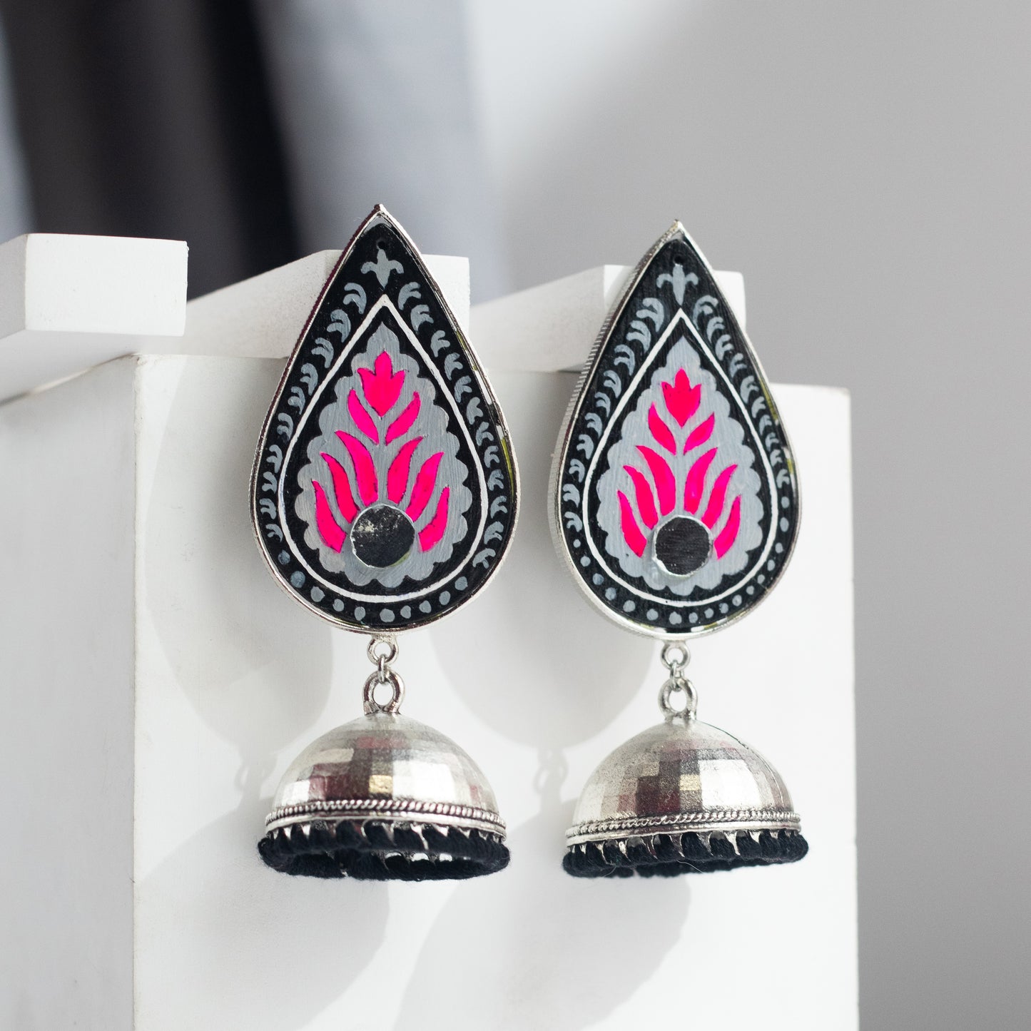 "Eliana" Hand-painted Earring