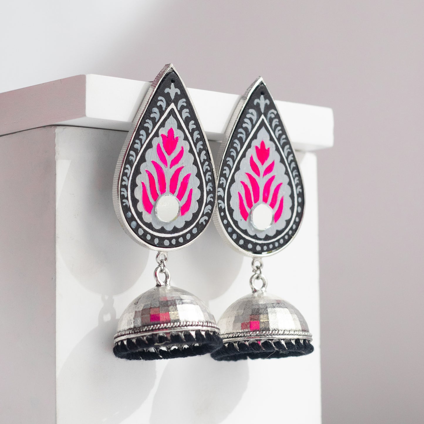 "Eliana" Hand-painted Earring